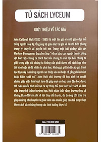 Thay Vì Giáo Dục