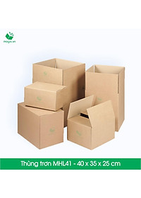 20 Thùng hộp carton - Mã MHL41 - Kích thước 40x35x25 (cm)