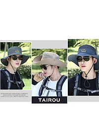 Mũ Nón Vành Che Nắng Chống Tia UV Travellers Có Dây Đeo Tiện Dụng Khi Đi Câu Cá Leo Núi