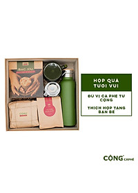 Hộp quà tặng Cộng Cà Phê Tươi Vui mừng giải phóng
