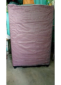 Áo bọc   máy giặt cửa trên  cho máy từ  9 -  10 kg  , vải dù siêu bền ,  thoáng khí  , chống nước  , chống bụi tốt   bảo vệ máy  khỏi mưa nắng khi để ngoài trời  ,giao màu ngẫu nhiên