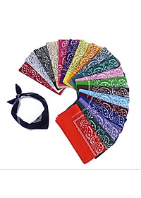 Khăn bandana turban vuông thời trang hàn quốc siêu nhiều màu tăng thêm điểm nhấn đầy tinh tế - Xanh lá