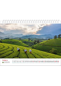 Lịch bàn Phong Cảnh Vùng Cao 2024 Cơm Có Thịt - Quỹ Trò Nghèo Vùng Cao