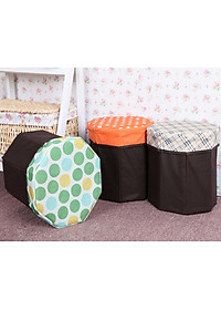 Ghế Hộp Đa Năng Kiêm Hộp Đựng Đồ PaKaSa - Hàng Chính Hãng ( Họa tiết ngẫu nhiên)