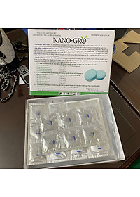 2 viên Chế phẩm vi sinh NANO-GRO. Trichoderma Bacillus cực mạnh. Ngặn chặn nấm bệnh vàng lá thối rễ. Nhập khẩu Hoa Kỳ