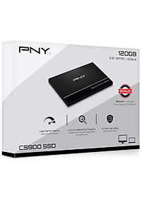 (Giá Hủy Diệt) Ổ Cứng gắn trong SSD PNY CS900 2.5 inch Sata 3 Bảo hành 3 năm – Hàng Chính Hãng