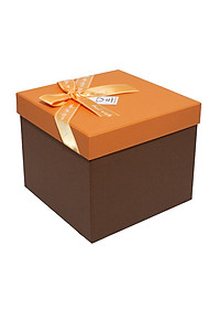 Hộp Quà Vuông V023 - 18 x 18 x 15 cm - Giao màu ngẫu nhiên
