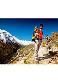 Gậy Leo Núi Dã Ngoại KUNBE Có Thể Điều Chỉnh Độ Dài Phù Hợp Địa Hình Đi Phượt, Đi Chùa, Du Lịch