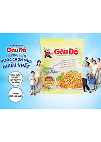 Thùng 50 Gói Cháo Gấu Đỏ Thịt Bằm 50g