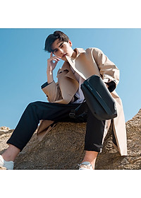 Túi Đeo Chéo Nam Nhiều Lớp Nhiều Ngăn Chống Nước Chống Trộm Mark Ryden