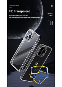 Ốp lưng cho iPhone 16 Pro Max, iPhone 16 Pro, iPhone 16 Plus, iPhone 16 hiệu LIKGUS trong suốt bảo vệ camera, chống ố, chống sốc cao cấp - Hàng chính hãng.