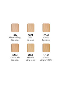 Phấn nền hữu cơ trang điểm chống nắng - naturaglacé CLEAR POWDER FOUNDATION