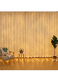 Đèn Led Trang Trí Bông Tuyết Dài 10M - 100 Bóng Trang Trí Noel Lễ Tết