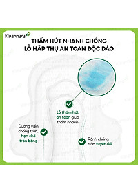 BĂNG VỆ SINH KLEANNARA ZERO SIZE M (26CM) - 16 MIẾNG