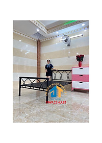 Giường sắt kiểu mới nhiều kích thước từ 1m đến 1m8