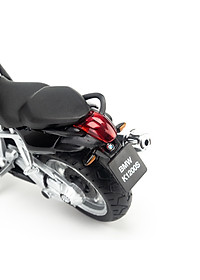 Mô hình xe mô tô BMW K1200S 1:18 Welly Black- 12829PW