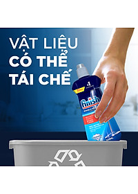 Combo 2 chai Nước Làm Bóng Chén Bát  Finish Rinse & Shine Aid - 500ML/chai