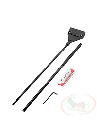 Dao cạo rêu Mufan nhôm đen, inox vệ sinh rêu tảo bám kính bể thủy sinh cá tép