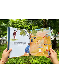 Cuốn Mùa Hè Của Nội bìa cứng - Truyện kể trước khi ngủ nuôi dưỡng tâm hồn cho bé tập đọc 2-4-6 tuổi