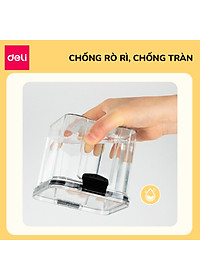 Hộp Nhựa Đựng Thực Phẩm Khô DELI- Hộp Nhựa Đựng Ngũ Cốc Đồ Khô Nắp Kín Chống Ẩm Mốc Nắp Kín Sắp Xếp Nhà Bếp Bảo Quản Thực Phẩm Phân Chia Thực Phẩm Chống Mùi Tủ Lạnh Chống Tràn Chống Rò Rỉ