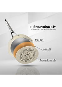 Chảo Inox liền khối Elmich Hera