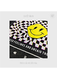 Bộ dài tay bé trai BIGFOX - MISS MEOW size đại, bộ thu đông cho bé phong cách Âu Mỹ hình in Mặt cười 41- 56kg QATE