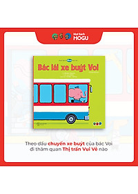 Truyện Ehon bé 1-2-3 tuổi - Bác lái xe buýt Voi