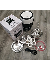 Hộp Cơm 3 Tầng Giữ Nhiệt Inox An Toàn – Hộp Đựng Cơm Cắm Điện 3 Tầng Cao Cấp Văn Phòng Đựng Thức Ăn Chính Hãng