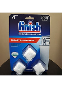 Viên vệ sinh máy rửa bát FINISH ( VỈ 3 VIÊN - ĐỨC CHÍNH HÃNG)