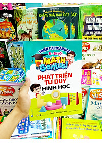 Sách Thiên Tài Toán Học (5-6 Tuổi) - Phát Triển Tư Duy Hình Học