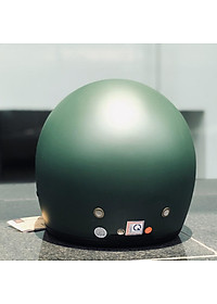 Nón bảo hiểm 3/4 ROYAL M139 có kính âm màu XANH LÍNH NHÁM