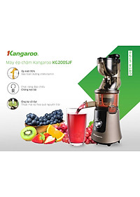 MÁY ÉP TRÁI CÂY KANGAROO KG200SJF (MÁY ÉP CHẬM 665ml - 200W) Hàng Chính Hãng