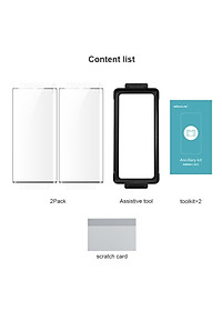 Miếng dán màn hình cho Samsung Galaxy S23 Ultra/ S23 Plus Nillkin Impact Resistant Curved Film (Bộ 2 Miếng) - Hàng Chính Hãng