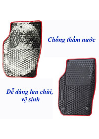 Thảm lót sàn cao su xe Ford Everest 2017- 2023 không mùi, không thấm nước
