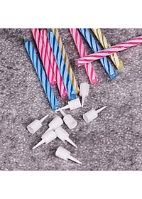 Vỉ 10 Nến Ma Thuật Thổi Không Tắt Cho Sinh Nhật Vui Nhộn, Đèn Cày Ma Thuật Magic Relighting Candle Thổi Không Tắt Troll Sinh Nhật Bạn Bè, Người Thân