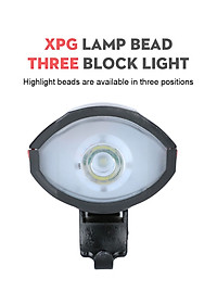 [TẶNG Dầu Tra Xích] Đèn xe đạp thể thao dododios siêu sáng có còi pin sạc usb led T6 chống nước - Hàng chính hãng