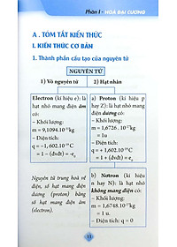 Sổ Tay Kiến Thức Hóa Học Trung Học Phổ Thông