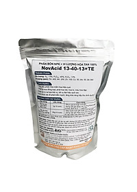  Phân bón hòa tan Isarel 13-40-13+Te không bị lắng cặn trong nước dùng qua hệ thống tưới nhỏ giọt hay tưới phun sương giúp xử lý ra hoa đồng loạt, kích thích ra hoa cho cây