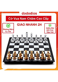 Cờ vua nam châm cao cấp - 25x25cm - Chính hãng dododios