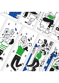 BỘ BOOKMARK 1% TINH HOA - Happy Live