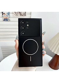 Ốp Lưng Từ Tính Cho Galaxy S25 Ultra / S24 Ultra Nhựa Cứng Mờ Tráng Gương - BUM STORE GALAXY CASE