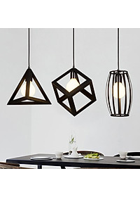 Combo 3 đèn thả khối trang trí đẹp mắt tặng kèm 3 bóng LED chuyên dụng