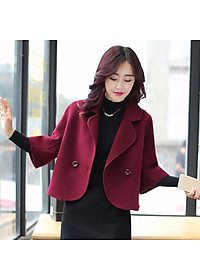 Áo dạ nữ - kiểu dáng tay lỡ, trẻ trung, dễ mix đồ (N5)