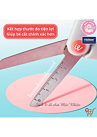 Đồ Chơi Cắt Giấy Thủ Công Tạo Hình Sáng Tạo 03 Cấp Độ - Mideer Lets Cut Paper cho Bé 3 4 5 Tuổi