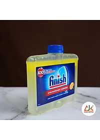 Dung dịch vệ sinh máy rửa bát Finish 250ml - Dành cho máy rửa chén - Nhập khẩu tại Đức