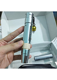 Đèn soi tiền giả, đá, giấy tờ giả, cua gạch, trứng với ánh sáng mạnh, 3 màu tiện dụng, kèm theo bộ sạc USB