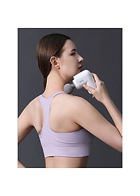 Súng Massage Cầm Tay Mini Nikio NK-173 - 6 Đầu Chuyên Dụng + 1 Đầu Nhiệt Nóng - Mát Xa Hỗ Trợ Giảm Đau Nhức Và Giãn Cơ Toàn Thân - Phù Hợp Mọi Đối Tượng, Siêu Nhỏ Gọn
