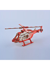 Đồ chơi lắp ráp gỗ 3D Bộ 9 Mô hình Máy bay Chiến đấu Laser