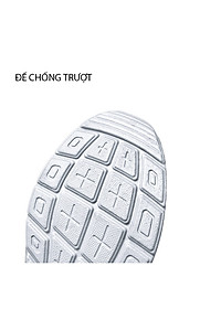 Giày thể thao nữ, giày chạy bộ đế êm nhẹ, thoáng khí đế cao su đúc, chống trơn trượt hạn chế mòn  – GNU1004A