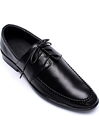 Giày Tây Nam Da Bò Huy Hoàng HT7109 - Đen